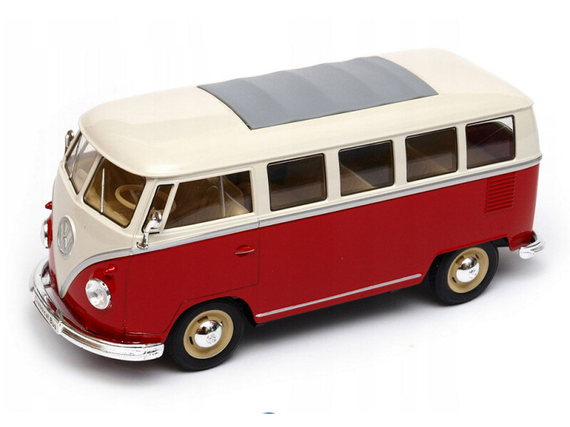 Welly Volkswagen T1 Bus (1963) 1:24 červený